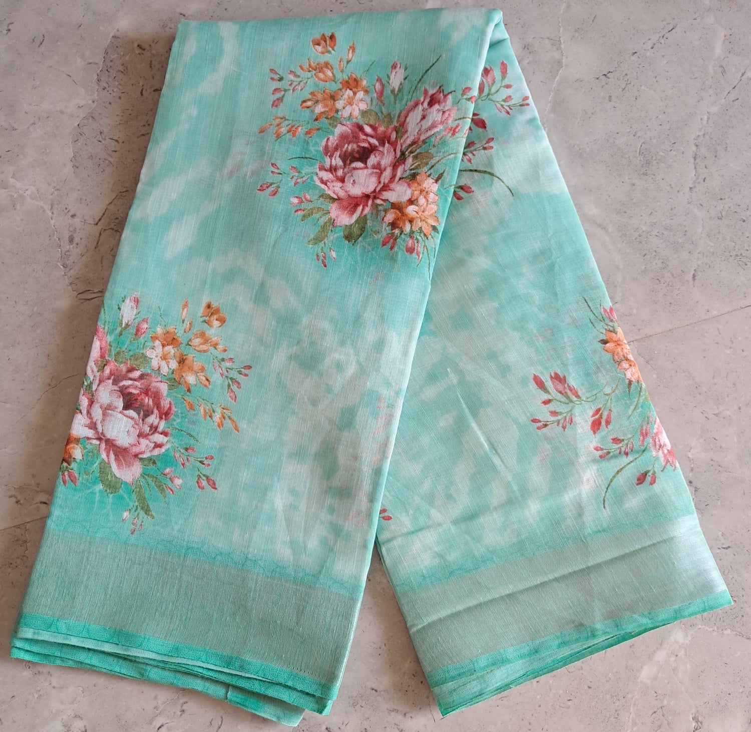 Linen sarees